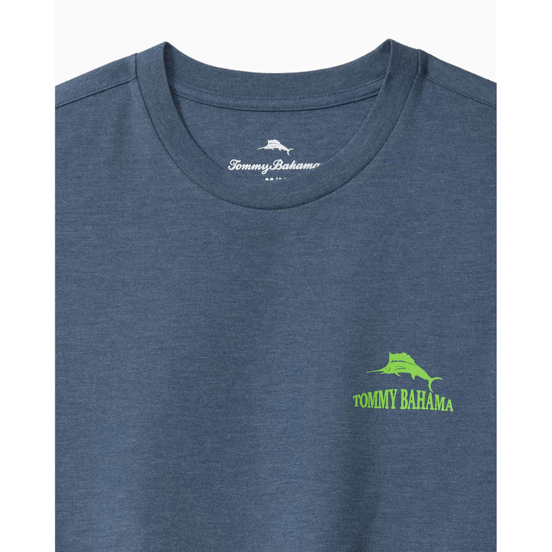 Tommy Bahama Men's Hoppy Go Lucky T-Shirt - Navy Heather