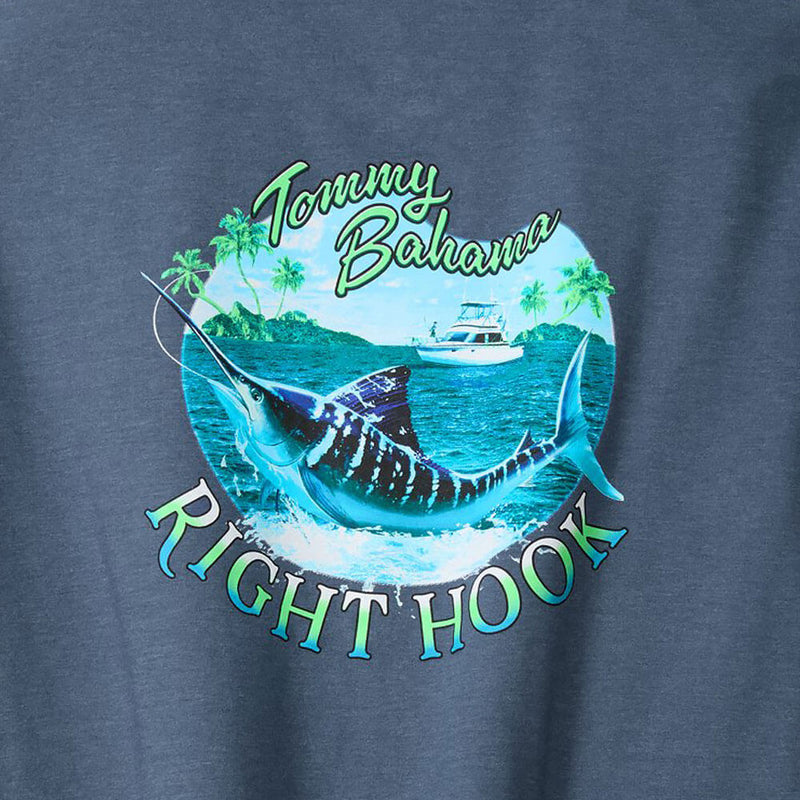 Tommy Bahama Men's Right Hook T-Shirt - Navy Heather