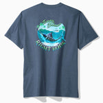 Tommy Bahama Men's Right Hook T-Shirt - Navy Heather