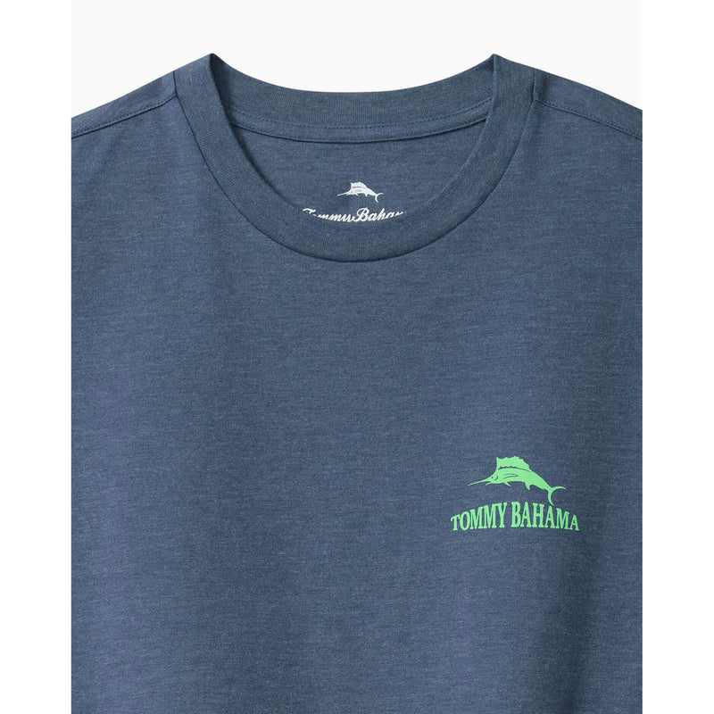 Tommy Bahama Men's Right Hook T-Shirt - Navy Heather