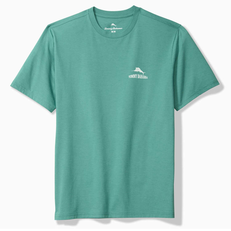 Tommy Bahama Men's Dock It To Me T-Shirt - Bristol Blue Heather