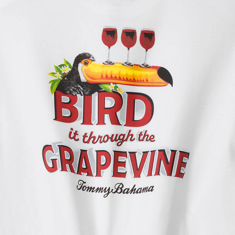 Tommy Bahama Men's Bird It Through The Grapevine T-Shirt - White