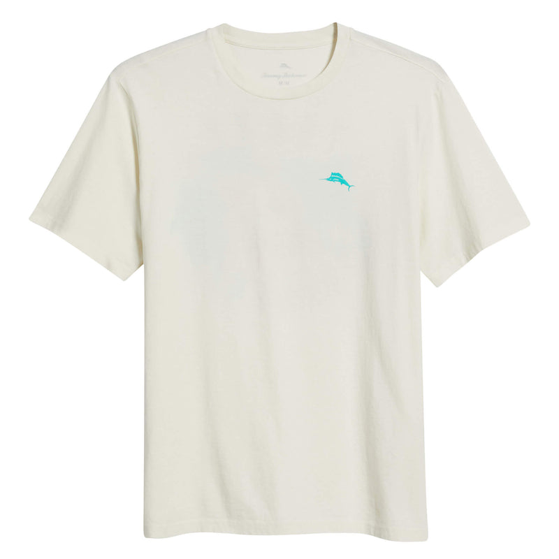 Tommy Bahama Men's Positano Palms T-Shirt - Vanilla Ice