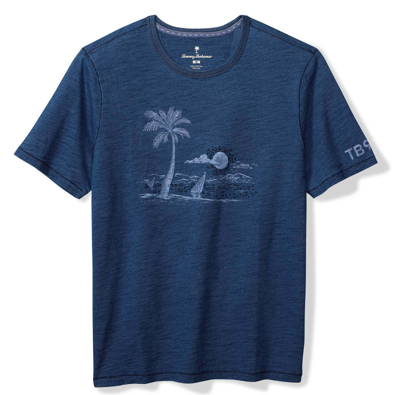 Tommy Bahama Men's Indigo Sails Lux T-Shirt - Indigo