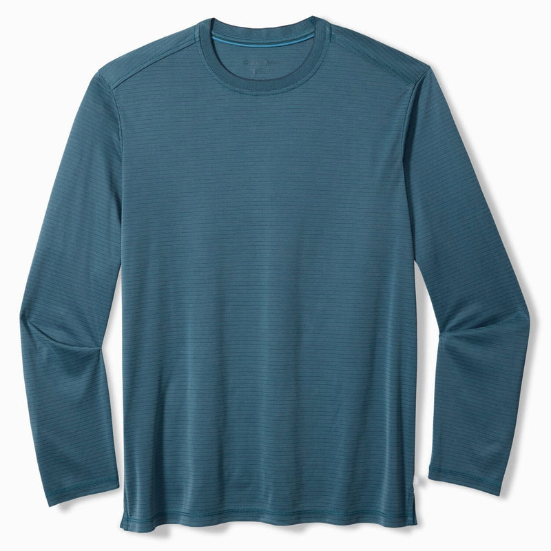 Tommy Bahama Men's Bay Stripe Long Sleeve T-Shirt - Seagrove