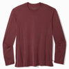 Tommy Bahama Men's Bay Stripe Long Sleeve T-Shirt - Maroon