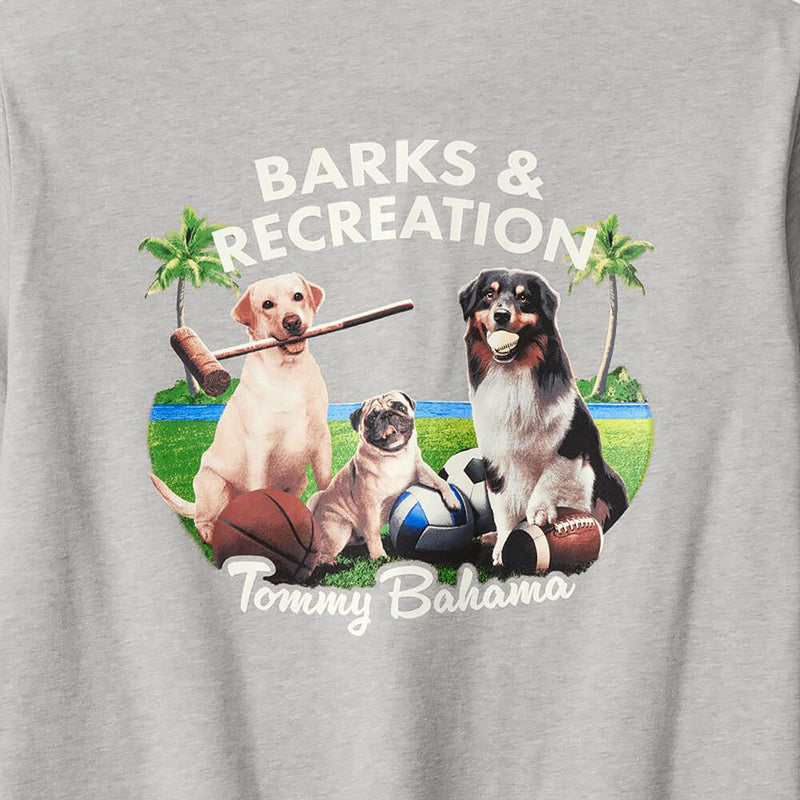 Tommy Bahama Men's Barks And Recreation T-Shirt - Grey Heather