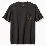 Tommy Bahama Men's Smoked Brisket Pocket T-Shirt - Coal