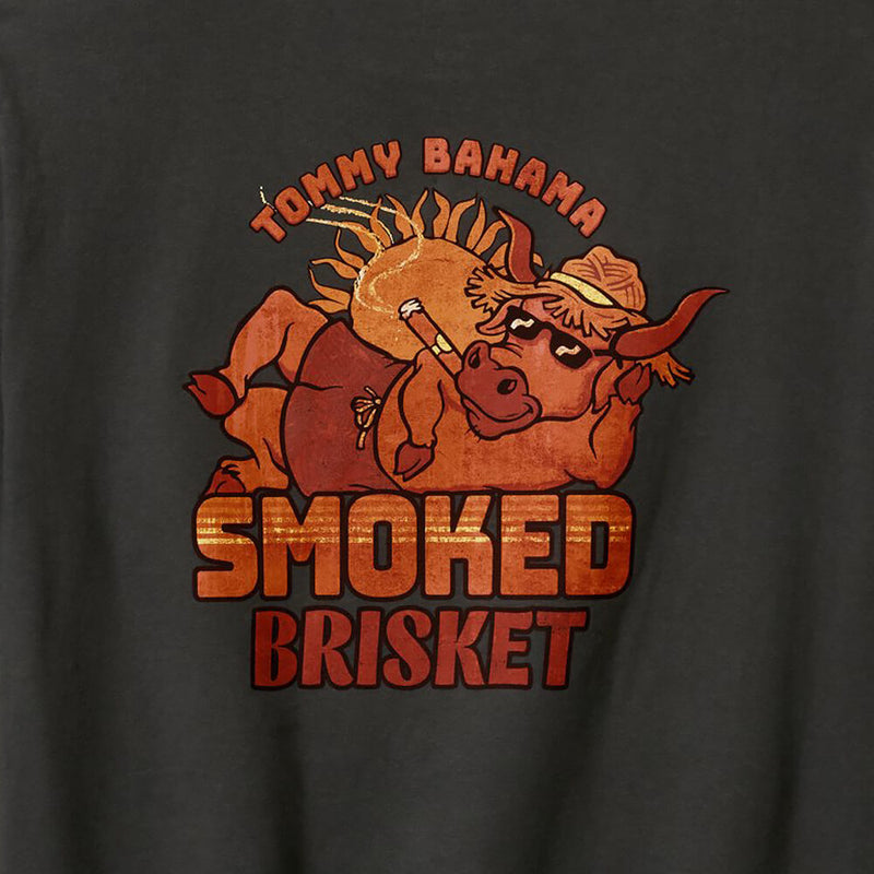 Tommy Bahama Men's Smoked Brisket Pocket T-Shirt - Coal