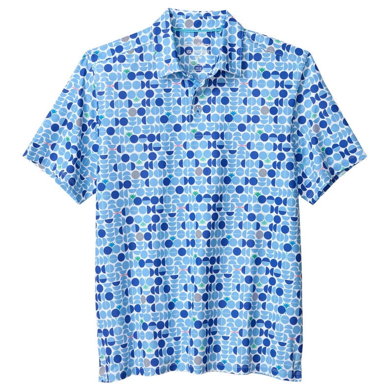 Tommy Bahama Men's Seaside Swing Polo Shirt - Dusk Blue