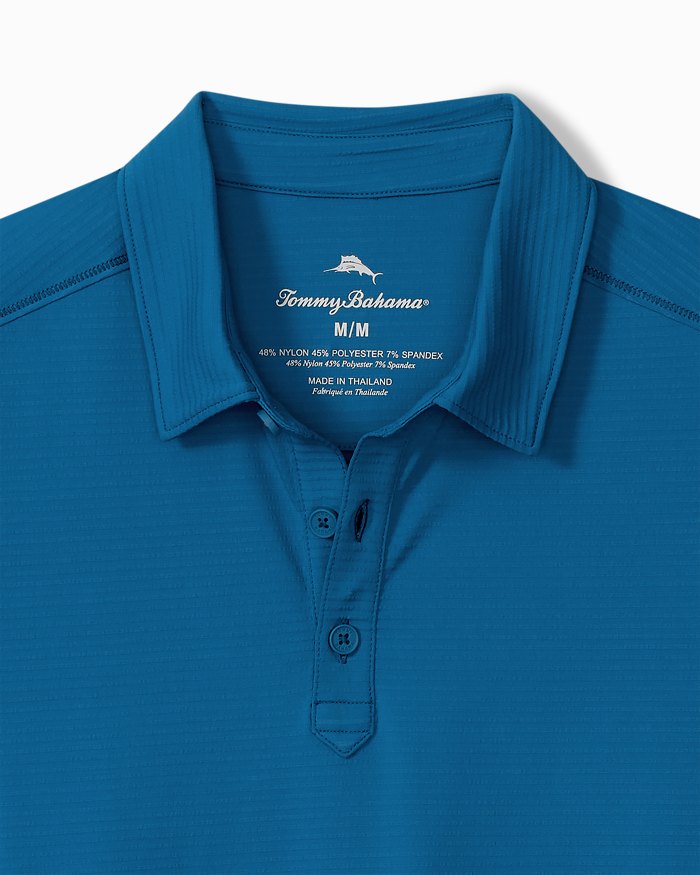 Tommy Bahama Men's Costa Wave Polo Shirt - Deep Azure