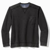 Tommy Bahama Men's Cascade Fade Crew Sweater - Black