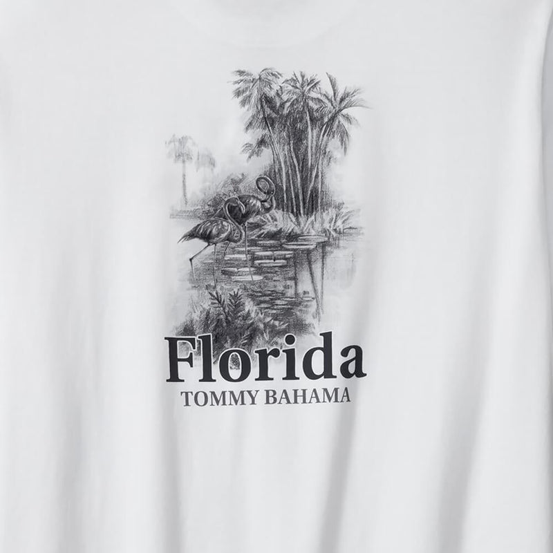 Tommy Bahama Men's Everglade Sketch T-Shirt - White
