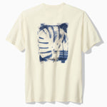 Tommy Bahama Men's Monstera Blues Lux T-Shirt - Vanilla Ice