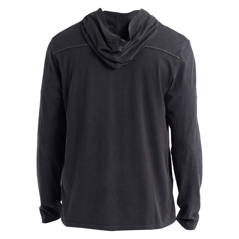 Tommy Bahama Men's Kauai Keys Hoodie Long Sleeve T-Shirt - Coal