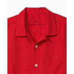 Tommy Bahama Coastal Breeze Check Camp Shirt - Regal Red