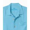 Tommy Bahama Men's Big & Tall Coastal Breeze Check Camp Shirt - Air Blue