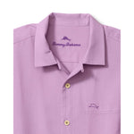 Tommy Bahama Men's IslandZone Coastal Breeze Check Camp Shirt - Lavender Haze