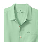 Tommy Bahama Men's IslandZone Coastal Breeze Check Camp Shirt - Zephyr Green