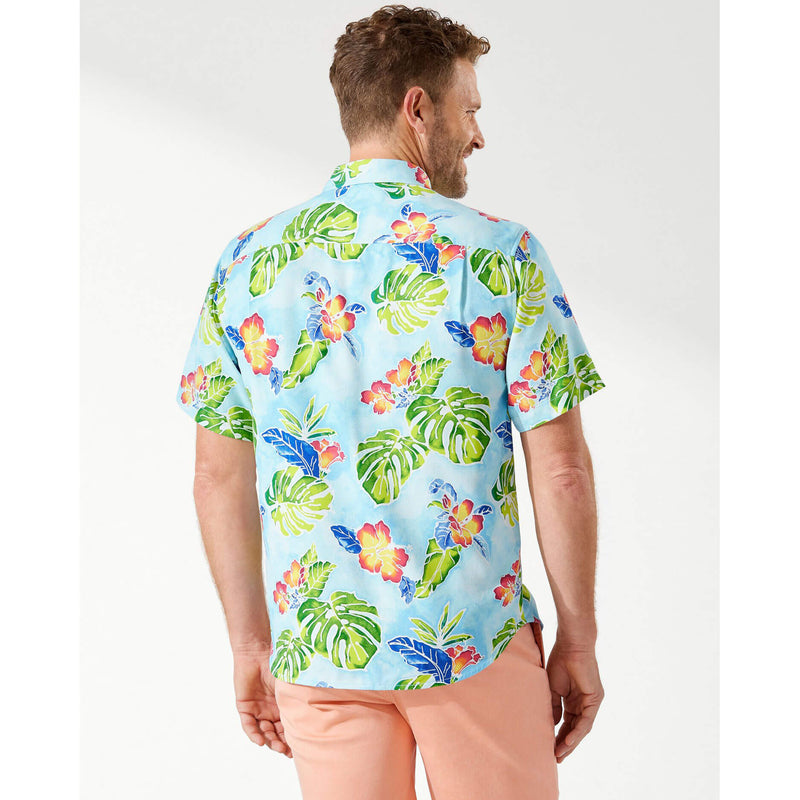 Tommy Bahama Fiesta Keys Camp Shirt - Blue Crush