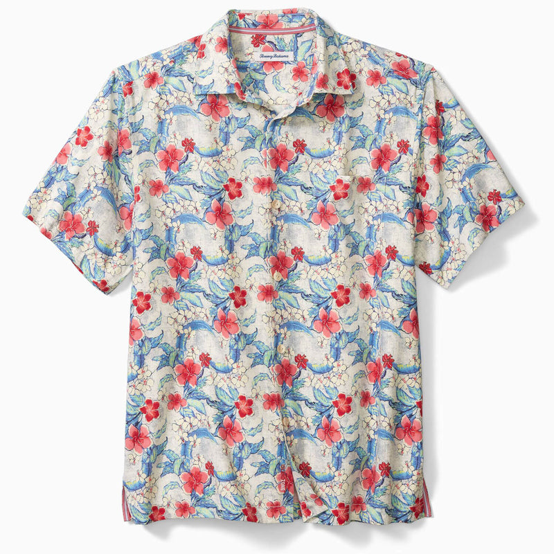 Tommy Bahama Botanical Bay Camp Shirt - Continental