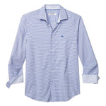 Tommy Bahama Sarasota Stretch Ventura Stripe Sport Shirt - Blues