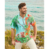 Tommy Bahama Artist Series Coastal Comforts Camp Shirt - Summer Aqua