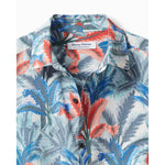 Tommy Bahama Bahama Coast Villa Palms Camp Shirt - Marble Cream