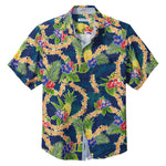 Tommy Bahama Lei In Paradise Camp Shirt - Island Navy