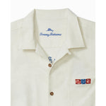 Tommy Bahama Big & Tall Sips And Strips Forever Camp Shirt - Continental