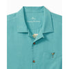 Tommy Bahama Big & Tall Retro Lounge Camp Shirt - Como Blue