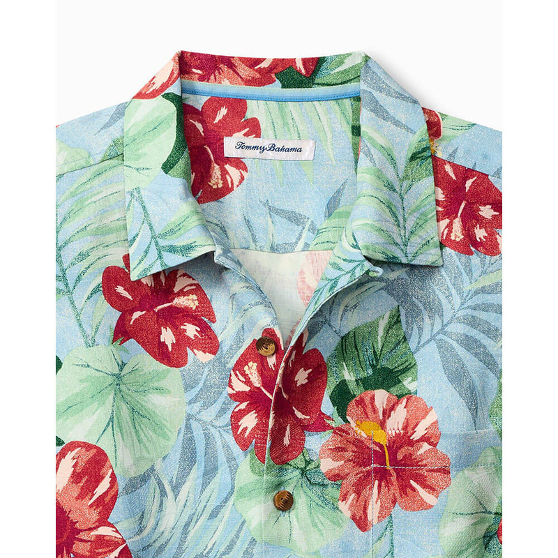 Tommy Bahama Fridas Garden Camp Shirt - Morning Sky