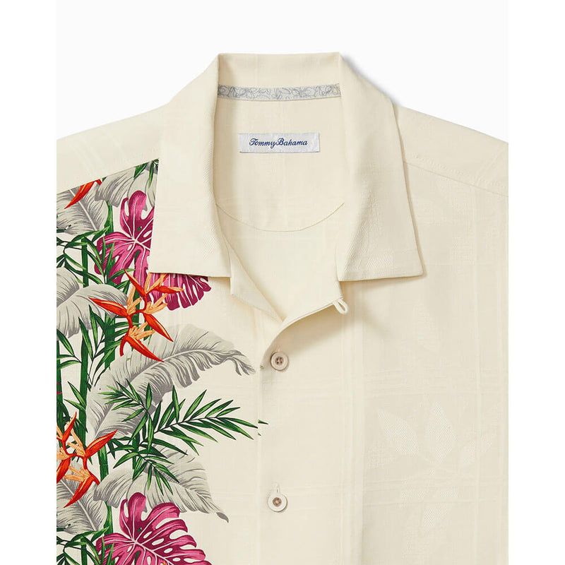 Tommy Bahama Bloom Terrace Camp Shirt - Vanilla Ice