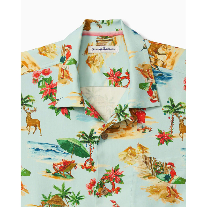 Tommy Bahama Santa Shores Camp Shirt - Light Sky