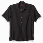 Tommy Bahama Sip Back And Relax Camp Shirt - Black