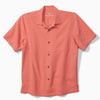 TBLV Tommy Bahama Mens Original Sample Florida Camp Shirt - Coral Haze