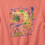 TBLV Tommy Bahama Mens Original Sample Florida Camp Shirt - Coral Haze