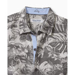 Tommy Bahama IslandZone Coconut Point Ocean Escape Camp Shirt - Summer Grey