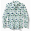 Tommy Bahama IslandZone Bahama IslandZone Coast Oceanic Oasis Sport Shirt - Lapland