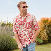 Tommy Bahama Veracruz Cay Lindavista Leaves Camp Shirt - Dark Havana