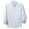 Tommy Bahama Men's IslandZone Sarasota Stretch Nuevo Check Sport Shirt - Fog Grey