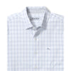 Tommy Bahama Men's IslandZone Sarasota Stretch Nuevo Check Sport Shirt - Fog Grey