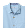 Tommy Bahama Men's IslandZone Coastal Ease Costa Check Camp Shirt - Vacation Blue
