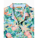 Tommy Bahama Men's Nova Wave Jungle Party Camp Shirt - Victoria Blue