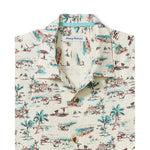 Tommy Bahama Men's Casablanco Silk Camp Shirt - Coconut Cream