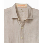 Tommy Bahama Men's Paradise Breezer Long Sleeve Linen Sport Shirt - Natural*