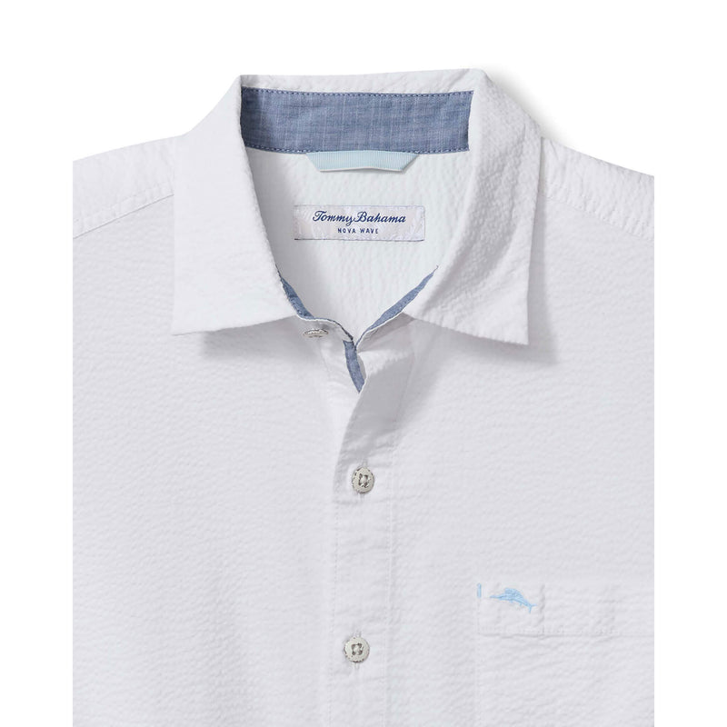Tommy Bahama Men's Nova Wave Camp Shirt - White