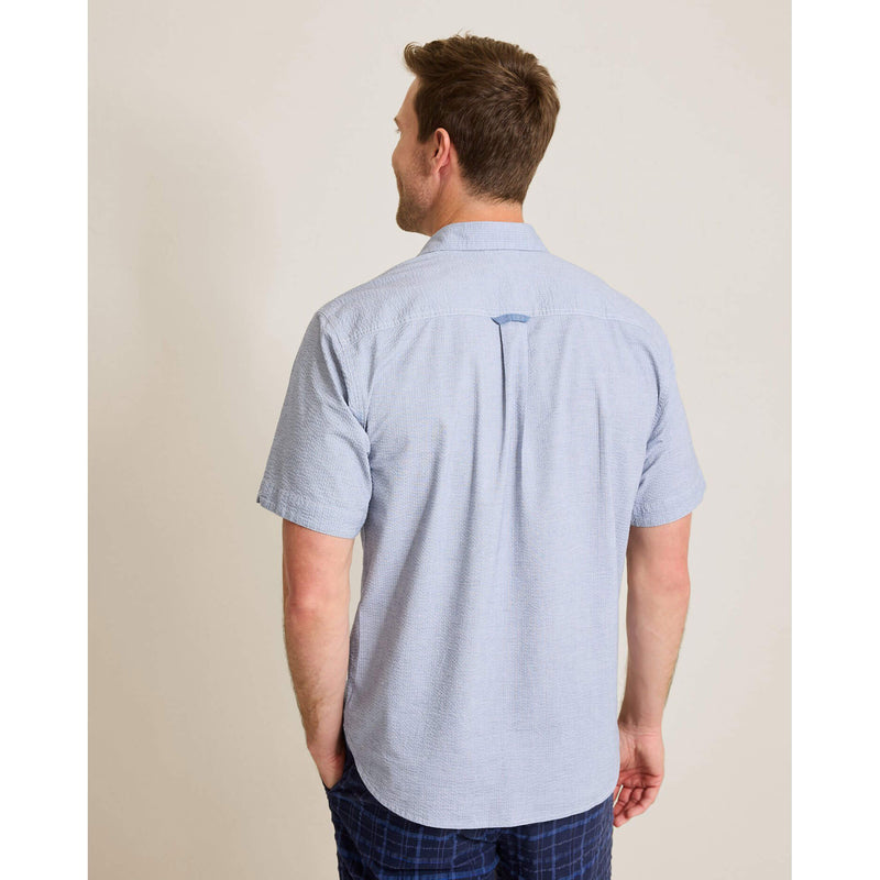 Tommy Bahama Men's Nova Wave Camp Shirt - Chambray Blue