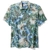 Tommy Bahama Men's IslandZone Coastal Ease Frond Fiesta Camp Shirt - Palm Verde