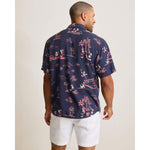 Tommy Bahama Men's Disney Barbeque Blastoff Camp Shirt - Kingdom Blue